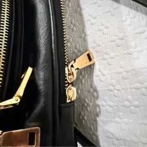 INC International Concepts Black Mini Backpack with Gold Hardware INC International Concepts | Bags | Inc International  main image 4